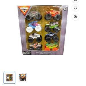 Monster Jam Die-Cast Truck Set - Multicolor